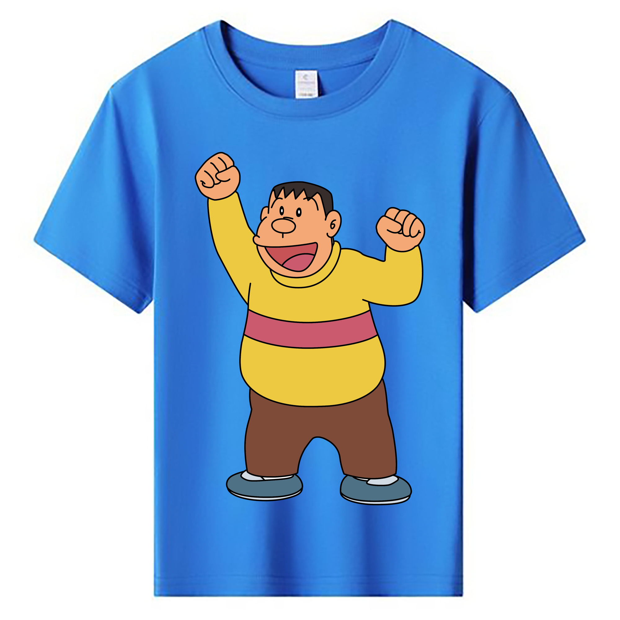 （画像用） ドラえもん 剛田武 Doraemon Gouta Takeshi 綿100％キッズTシャツ（フロントプリント）